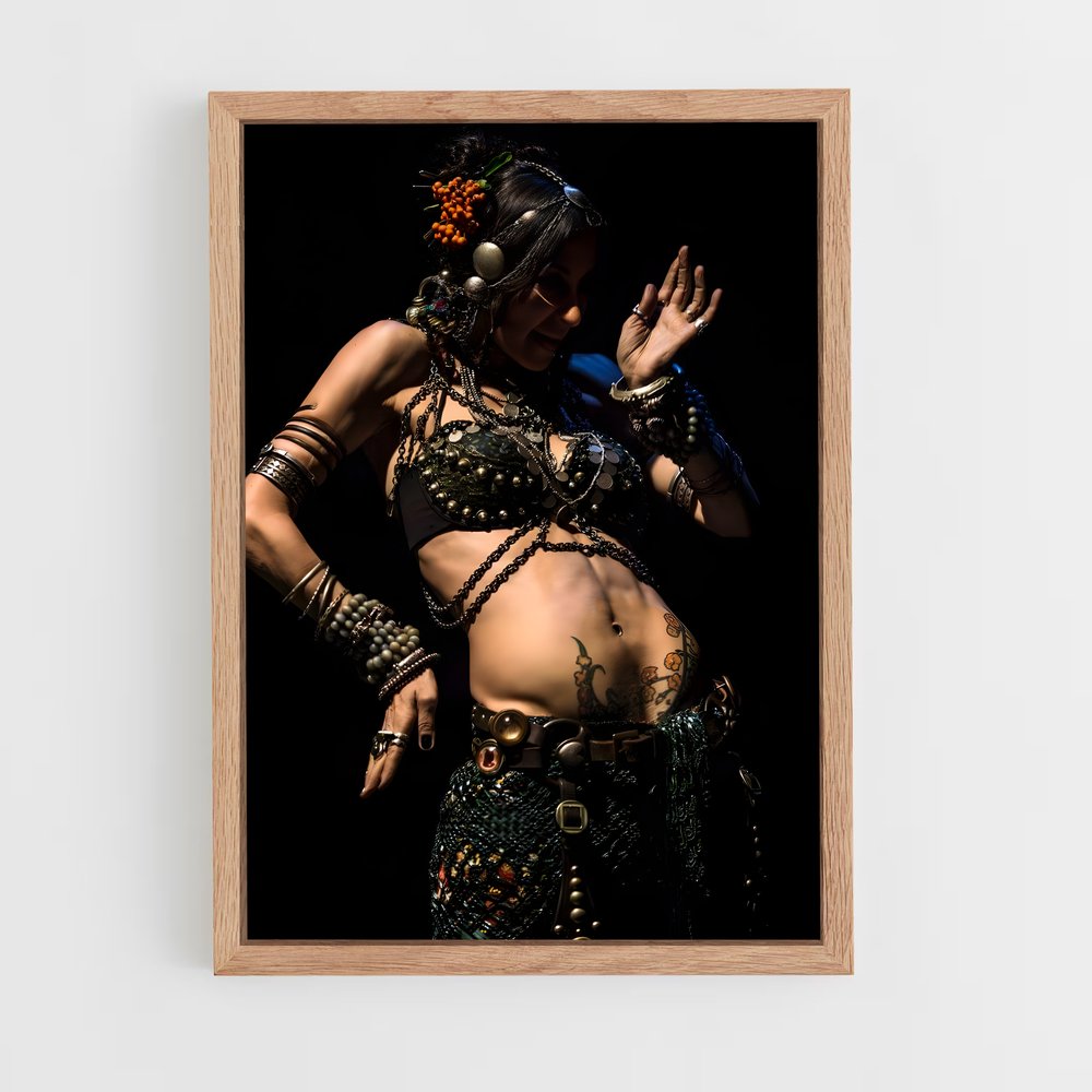 Poster La Diva Éclatante – affiche Danse (vue 4)